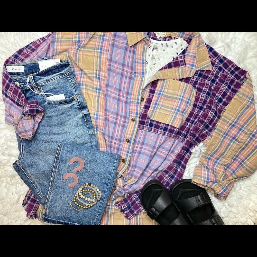 Plaid Button Down